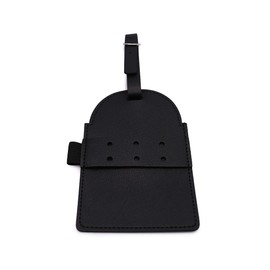 Mini Momo Golf Tee Holder Belt Hanger Bag Tag Charm Organizer - Tee Keeper Storage Accessories Golf Gifts for Golfer (Black)