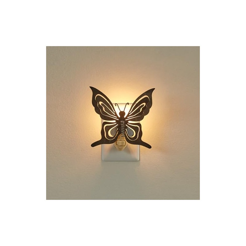 Park Designs Butterfly Night Light 5.25" H