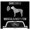 siviwonder Cane Corso Noise Alarm System Car Sticker Dog Foil