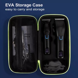 Suttik Professional Hair Clipper and Trimmer Set, Barber Clippers Set for Men...