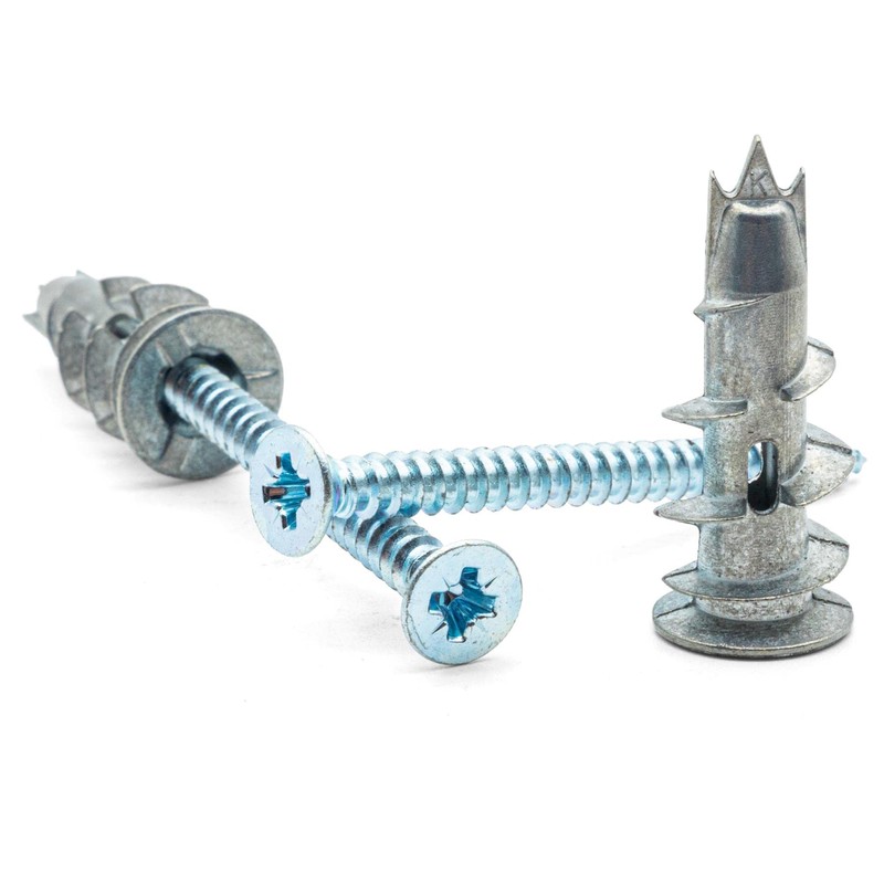 Hippo Hardware Heavy Duty Metal Driva Plasterboard Fixings Self Drill