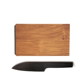 BioMaderas® Teak Wood Breakfast Board N°101 FSC 100% Certified 25 x 15 x 1.3 cm