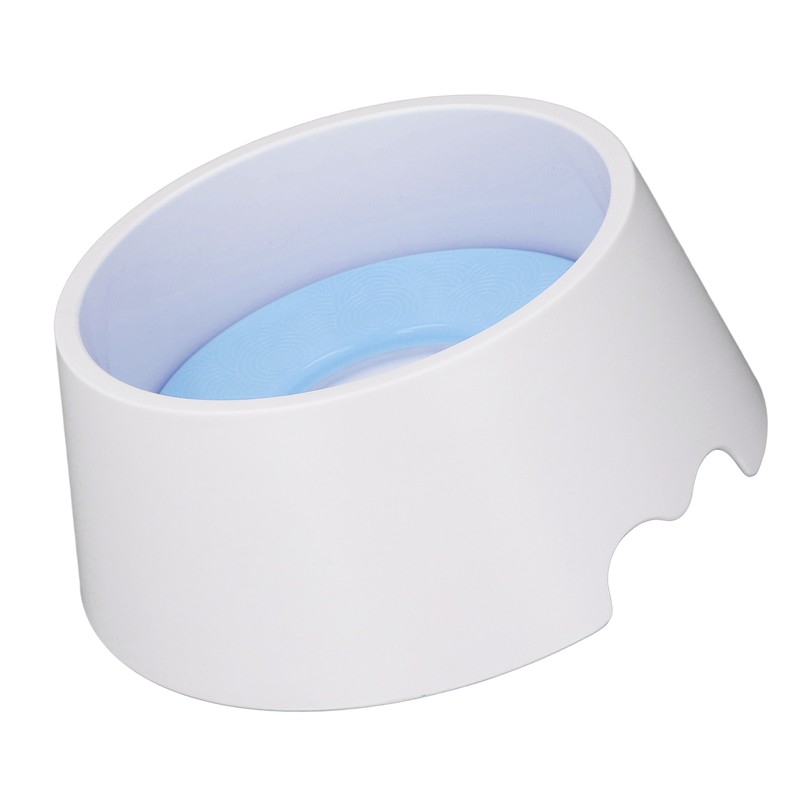Pet Slow Water Feeder Splash Proof Prevent Slip Raised Water