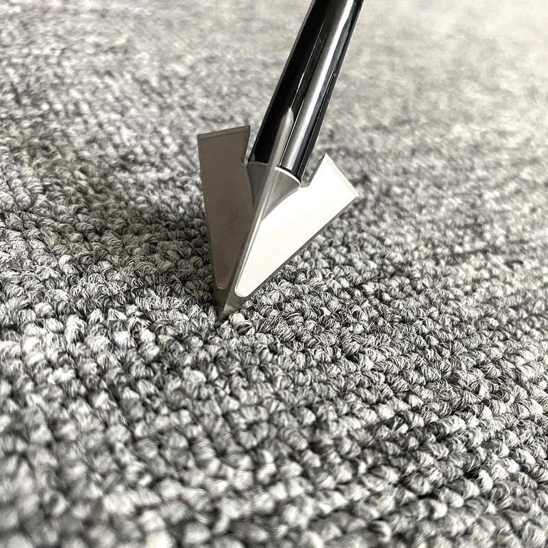 DEEPOWER 4-Pack Archery Broadhead 3 Blade 125Grain Broadhead Solid Hunting