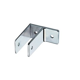 Harris Hardware TP1656 One Ear Die Cast Zamac Chrome Plated Wall Bracket 7/8-Inch Panel Thickness 2-11/16-Inch Bracket Height 2-1/2-Inch Base Length 1-5/16-Inch Base Width