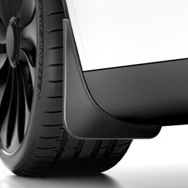 2026 Tesla New Model Y Juniper Accessories - Mud Flaps [Protect Paint, No Drilling Required] All-Weather Splash Guard Body Kits for Model Y Juniper 2025-2026, Black (Set of 4), Not for Model YL