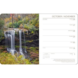 Americas National Parks Weekly Engagement Calendar 2026, 6.5" x 8.5" Spiral Bound