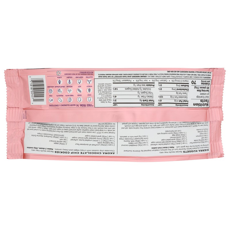 GUITTARD Organic Akoma X Semisweet Chocolate Chips, 10 OZ