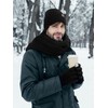 3 PCS Winter Hat Scarf Gloves Set, Soft Warm Knit