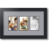 ArtToFrames Collage Photo Frame Double Mat with 3-3x5 inch Openings