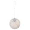 Räder [W] Circle Ornament, Set of 2, Silver, Diameter: 16