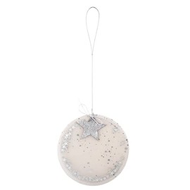 Räder [W] Circle Ornament, Set of 2, Silver, Diameter: 16 cm and 20 cm