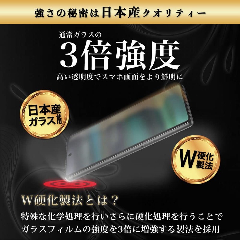 Hy+ Pixel6a Glass Film, W Hardening Method, 3 times Stronger