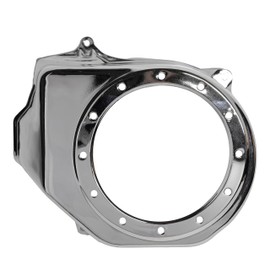 JMCHstore Chrome Recoil Fan Cover Shroud Housing for Predator 212 hemi Coleman B200R CT200U BT200X Mini Bike, KT196 Go Kart Baja Hisun Tillotson Clone 196cc Engine Honda GX160 GX200