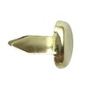 Clipco Paper Fasteners Mini 1/3-Inch Brass Plated (100-Pack)