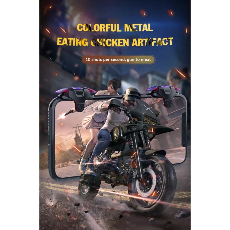 Bjarni Gamepad Disparador Bjarni Para Teléfono Gatillos Mando L1 R1