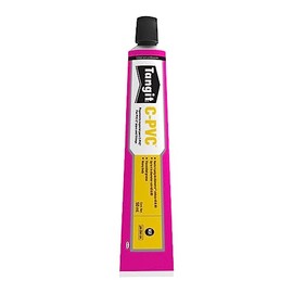 Tangit PVC-C Pegamento Especial para Tuberías y Conexiones de PVC, Resiste Temperaturas de hasta 82 °C y Cambios de Presión. Es Ideal para Condiciones de Trabajo Altamente Corrosivas, 1 x 50 ml