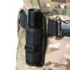 Torch Holder, Black Flashlight Holster, for Outdoor Hiking Daily Maintenance