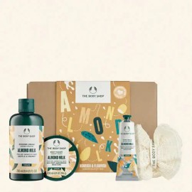 The Body Shop Set De Regalo Pequeño De Leche De Almendras