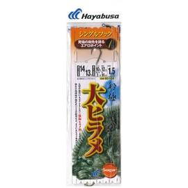 ハヤブサ(Hayabusa) 活き餌一撃 大ヒラメ シングル 1セット 14/13-8