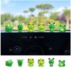 MaPctSy Car Dash Board Dedoc Cute Frogs Dashboard Decorations Interior