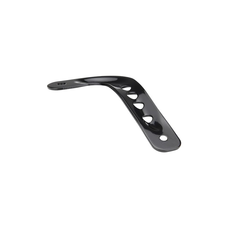 Exhaust Retaining Plate Strut Perforated Plate Short Black Compatible with