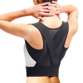 Dr.magico Kyosei Belt Plus Size M Size, Made in Japan, Posture Correction Belt, Rolled Shoulder, Posture Correction, Stooping Correction, Posture, Thin, Breathable, Mesh, Unisex