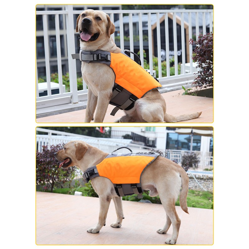Dog Life Jacket Adjustable High Visibility Lightweight Pet Life Vest