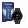 Savvies 6 Pack Screen Protector compatible with Watches (Circular, ø: