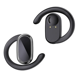 Butyoef Open Ear Headphones,360-Degree Panoramic Sound, DT4.0 Without Sound Loss,Air Conduction, 48H Range,LED Display,IPX7 Waterproof, Wireless Earbuds for Meeting, Driving,Traveling