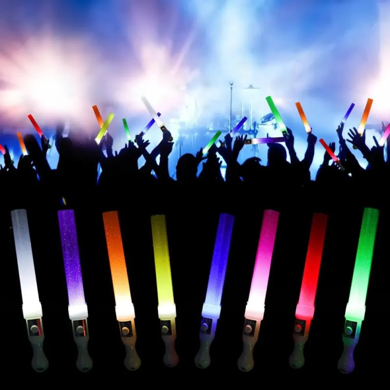 Luz Concierto Cumpleanos Fiesta Glow Stick Neon Regalo 5unid
