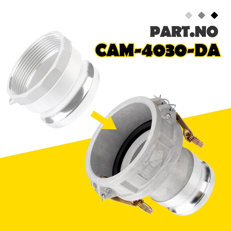 Venussar DA4030 Type DA Cam and Groove Hose Fitting