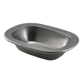 Genware SPD16V Vintage Steel Pie Dish, 16 cm