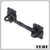 TERF® 150mm Heavy Duty Antique Black Cabin Door Hook and