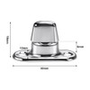 Xuzxinze 40 Sets Canvas Twist Lock Fasteners, Turn Button Fasteners,