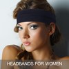 Headbands for Women – 16Pcs Non-Slip Cotton Cloth Headbands for