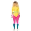 Bristol Novelty AF119S 80s Aerobics Girl Costume, Women, Multi-Colour, Small