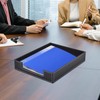 Leather 1-Layer Letter Tray Stackable File Document Tray,A4 Paper Case