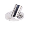 Boat Hand Rail Fitting Stainless Steel 45 Degree Round Base