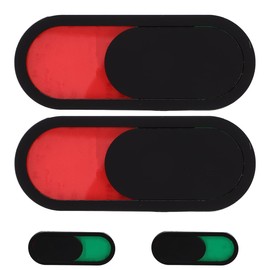 Lurrose Slide Indicator: Do Not Disturb Sign - 4 Pieces Privacy Slide Door - Red Green Door Sign for Home Office Washroom Conference
