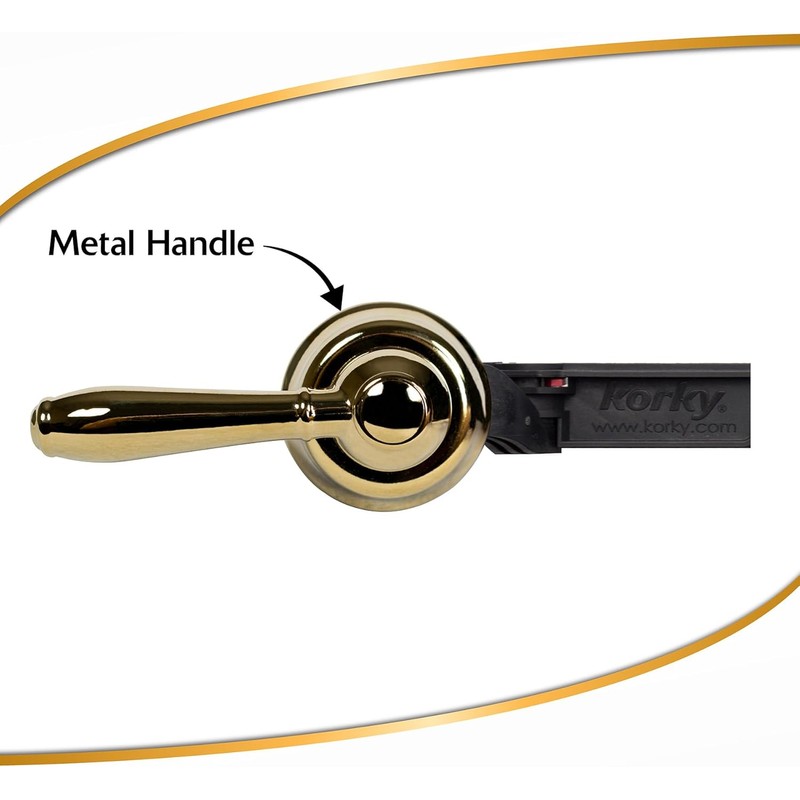 Korky 6021AM StrongARM Metal Tank Lever, Universal to Fit Front