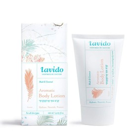 Lavido - Natural Aromatic Body Lotion | Clean, Non-Toxic Skincare (Musk & Coconut, 4.05 fl oz | 120 ml)