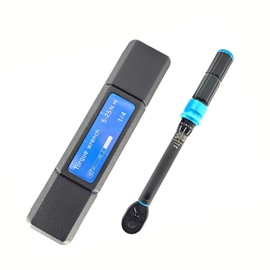 RELIABLESLING 1/4-Inch Drive Torque Wrench, 5-25 N·m(44.3-221.3 in·lb) 72-Tooth Click Type, Dual-Direction Adjustable, Newton Meter Wrench for Bicycle, Motorcycle, Electronics & Car Repair
