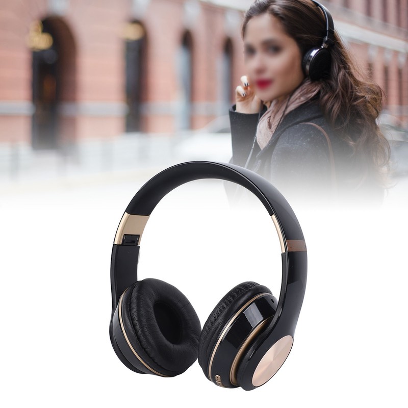 Wireless Bluetooth Headphone Foldable Lightweight Comfortable HiFi Wireless Headset for