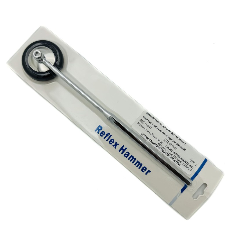 Cross Canada® Babinski Neurological Reflex Hammer with Pointed tip for