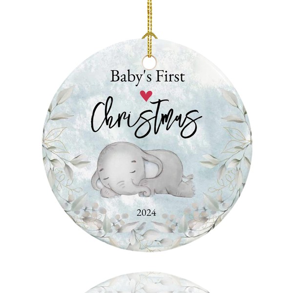 Baby First Christmas Ornament 2024,Babys 1st Christmas Ornament 2024,My First