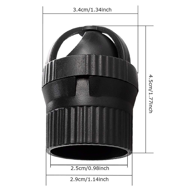Aquarium Wave Maker, 360 Degree Automatic Rotating Water Flow Accelerator,