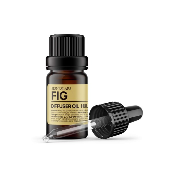 Fig Diffuser Oil, Niche Scent, Fig Leaves, Coco, Cedar, Sandalwood Essential Oils Blend for Ultrasonic Diffuser Scent Projects(.33 oz/10 ml)