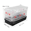 Tnfeeon Versatile Inflatable Mushroom Growing Kit, Portable Monotub Set with