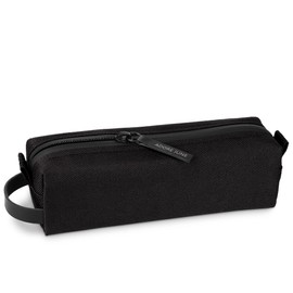 Adore June Design Pencil Case Bent, Pencil Case Made from High-Quality Recycled Fabrics, black